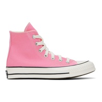 컨버스 Converse Pink Chuck 70 Vintage Canvas Sneakers 241799F127073