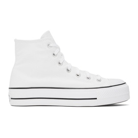 컨버스 Converse White Chuck Taylor All Star Platform Sneakers 241799M236030