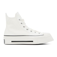 컨버스 Converse White Chuck 70 De Luxe Squared High Top Sneakers 241799M236054