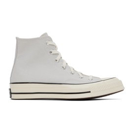 컨버스 Converse Gray Chuck 70 Vintage Canvas Sneakers 241799M236071
