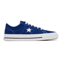 컨버스 Converse Blue One Star Pro Low Top Sneakers 241799M237013
