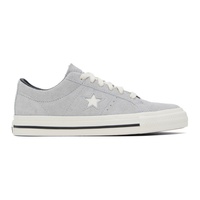 컨버스 Converse Gray One Star Pro Low Top Sneakers 241799M237028