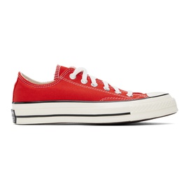 컨버스 Converse Red Chuck 70 Low Top Sneakers 241799M237038