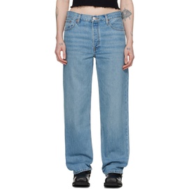 리던 Re/Done Blue Loose Longish Jeans 241800F069012
