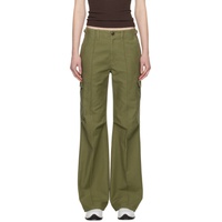 리던 Re/Done Green Military Trousers 241800F087003