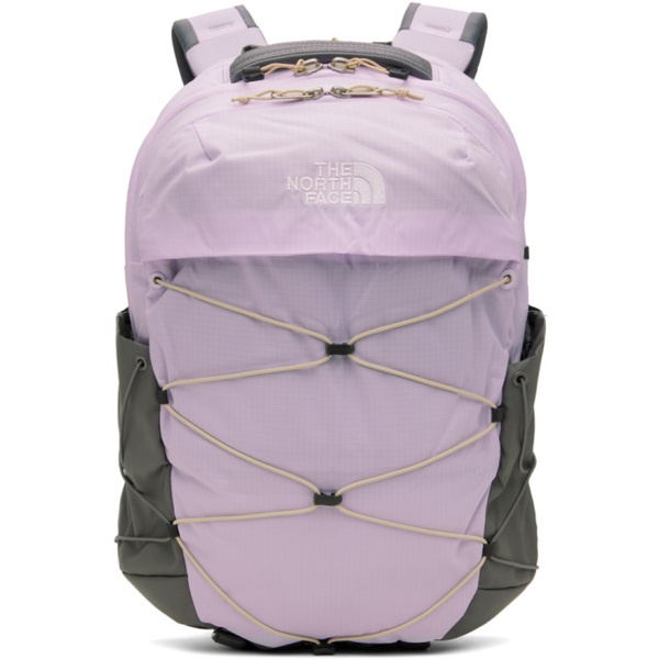 노스페이스 노스페이스 The North Face Purple & Gray Borealis Backpack 241802F042004