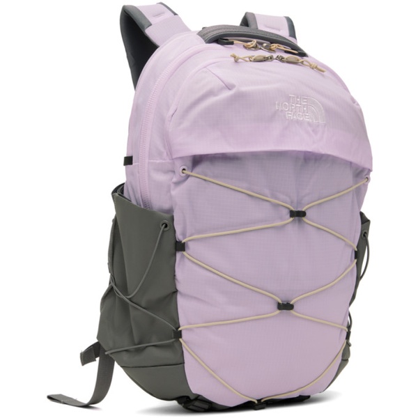 노스페이스 노스페이스 The North Face Purple & Gray Borealis Backpack 241802F042004