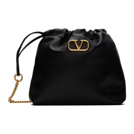 발렌티노 Valentino Garavani Black VLogo Signature Mini Bag 241807F045002