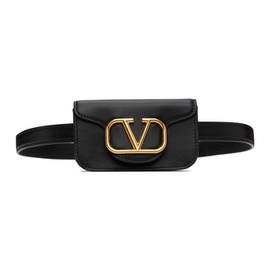 발렌티노 Valentino Garavani Black Loco Belt Bag 241807F045004
