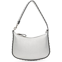 발렌티노 Valentino Garavani Silver Mini Rockstud Shoulder Bag 241807F048040