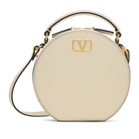 발렌티노 Valentino Garavani 오프화이트 Off-White VLogo Signature Calfskin Mini Shoulder Bag 241807F048091
