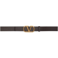 발렌티노 Valentino Garavani Brown VLogo Signature Belt 241807M131026