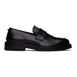 발렌티노 Valentino Garavani Black Rockstud Essential Loafers 241807M231016