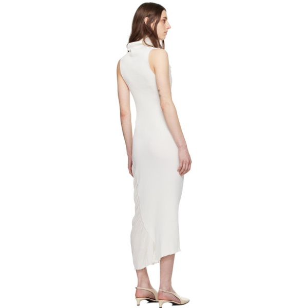  이세이 미야케 ISSEY MIYAKE 오프화이트 Off-White Twisted Maxi Dress 241809F055005