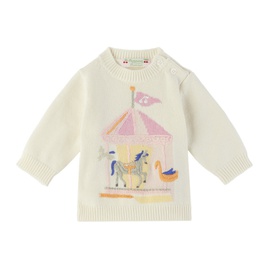 Bonpoint Baby 오프화이트 Off-White Almire Sweater 241813M718000