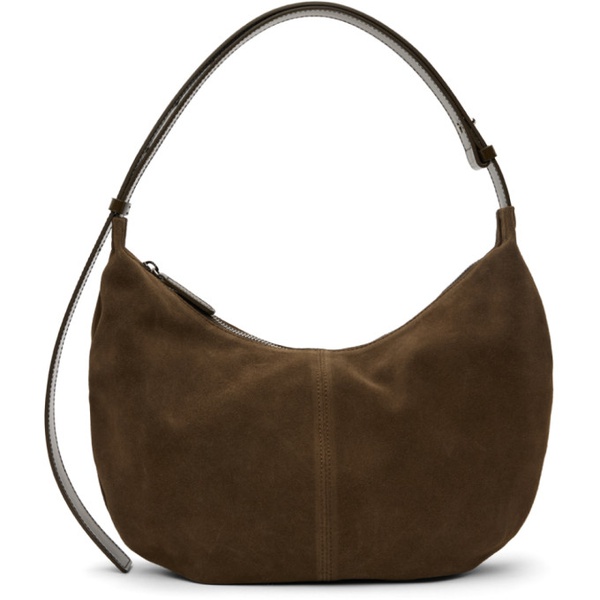  낫띵 리튼 Nothing Written Brown Leather Shoulder Bag 241814F048006