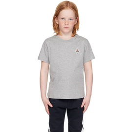 몽클레어 Moncler Enfant Kids Gray Patch T-Shirt 241815M703002