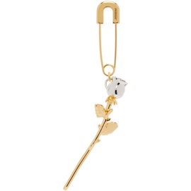 앰부쉬 AMBUSH Gold Rose Charm Single Earring 241820F022003