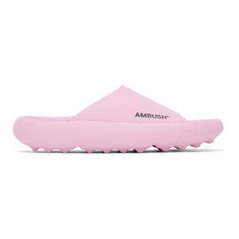 앰부쉬 AMBUSH Pink Slider Sandals 241820F124000