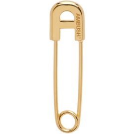 앰부쉬 AMBUSH Gold Small Safety Pin Earring 241820M144001