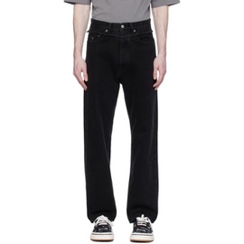 앰부쉬 AMBUSH Black Waist Detail Jeans 241820M186000