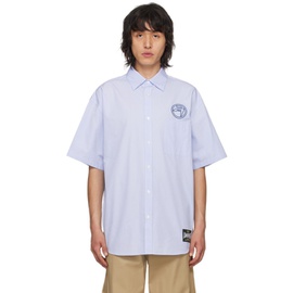 앰부쉬 AMBUSH Blue Circle Amblem Shirt 241820M192001