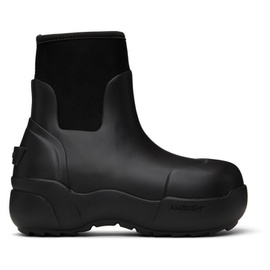 앰부쉬 AMBUSH Black Rubber Boots 241820M223000
