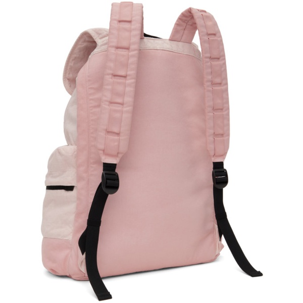 스톤아일랜드 스톤아일랜드 Stone Island Pink Drawstring Backpack 241828M166000