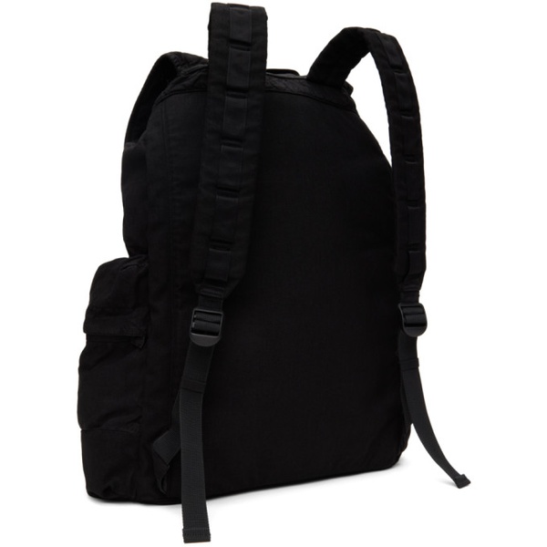 스톤아일랜드 스톤아일랜드 Stone Island Black Drawstring Backpack 241828M166003