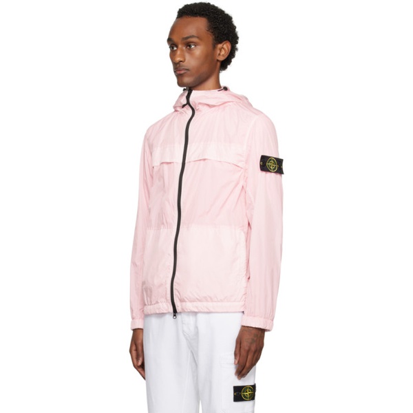 스톤아일랜드 스톤아일랜드 Stone Island Pink Crinkle Reps R-NY Jacket 241828M180085