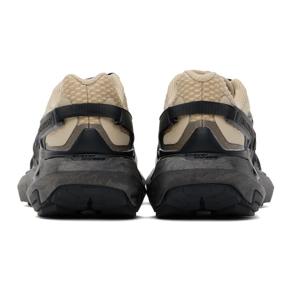 살로몬 살로몬 Salomon Tan & Black XT PU.RE Advanced Sneakers 241837F128081