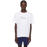 다임 Dime White Remastered T-Shirt 241841M213031
