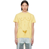 KidSuper Yellow Figure T-Shirt 241842M213011