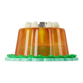 Edie Parker Orange & Green Jelly Tabletop Lighter 241863M614000