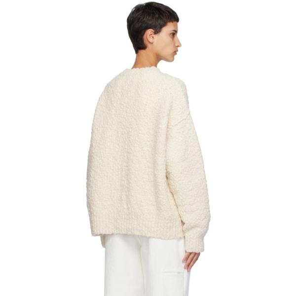  로렌 마누지안 Lauren Manoogian 오프화이트 Off-White Berber Sweater 241874F096003