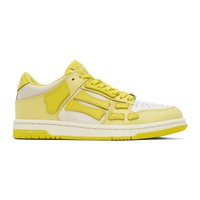 아미리 AMIRI Yellow Skel Top Low Sneakers 241886F128038