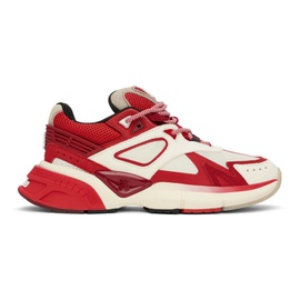 아미리 AMIRI Red & 오프화이트 Off-White MA Runner Sneakers 241886M237003