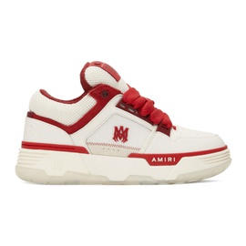 아미리 AMIRI White & Red MA-1 Sneakers 241886M237004