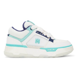 아미리 AMIRI White & Blue MA-1 Sneakers 241886M237005