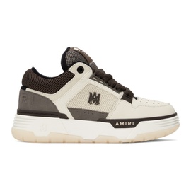 아미리 AMIRI 오프화이트 Off-White & Brown MA-1 Sneakers 241886M237006