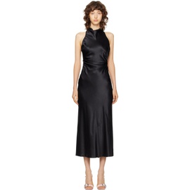 Reformation Black Casette Maxi Dress 241892F055009