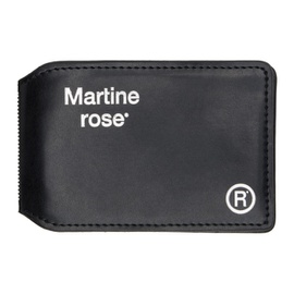마틴 로즈 Martine Rose Black Foldable Wallet 241892M164000