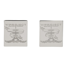 와이프로젝트 Y/Project Silver Mini Paris Best Earrings 241893M144004