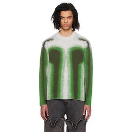 와이프로젝트 Y/Project Green Gradient Sweater 241893M201003