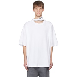 와이프로젝트 Y/Project White Triple Collar T-Shirt 241893M213010