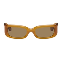 세컨드 레이어 Second/Layer Orange The Rev Sunglasses 241902M134000