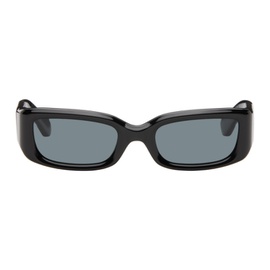 세컨드 레이어 Second/Layer Black The Rev Sunglasses 241902M134001