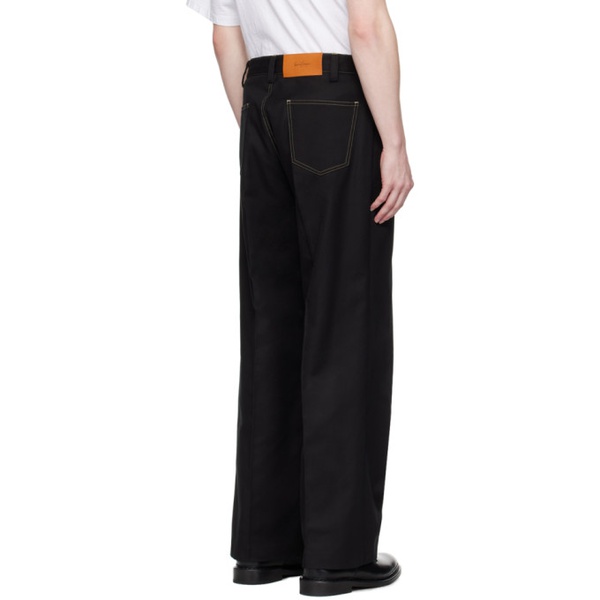  세컨드 레이어 Second/Layer Black Angel Trousers 241902M191008