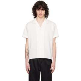 세컨드 레이어 Second/Layer White Avenue Shirt 241902M192001