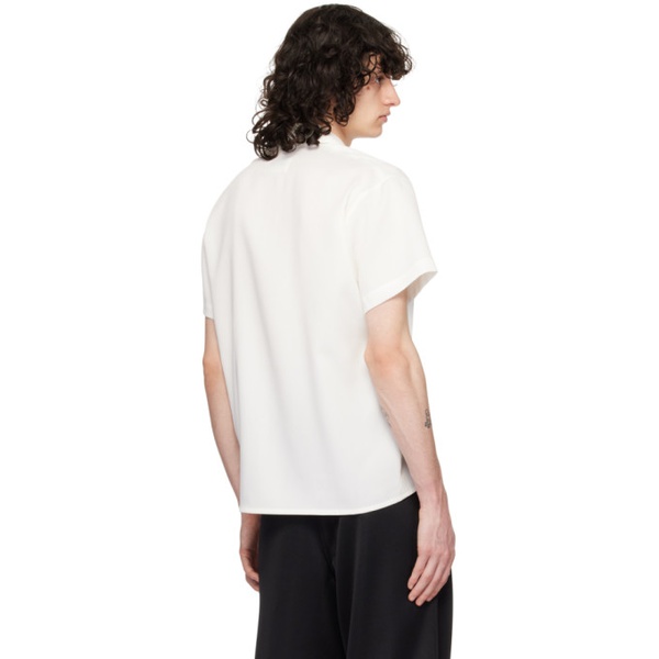  세컨드 레이어 Second/Layer White Avenue Shirt 241902M192001